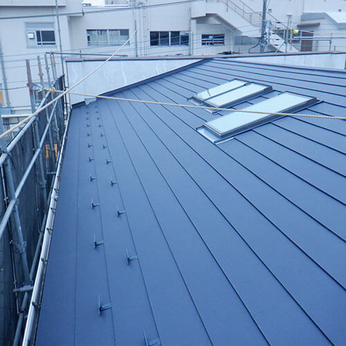 屋根カバー工事