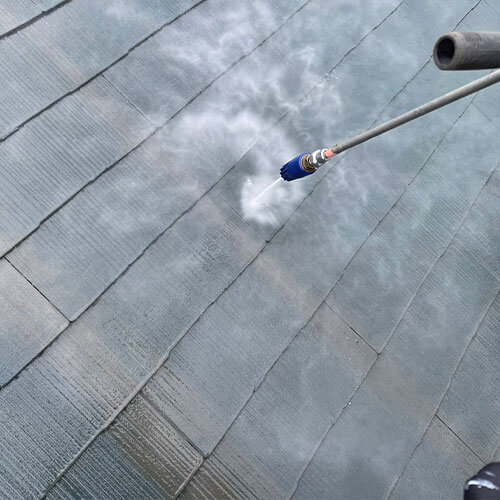 屋根塗装 高圧洗浄
