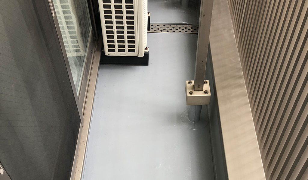 ベランダ防水工事アフター