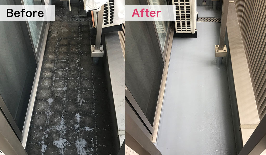 ベランダ防水工事