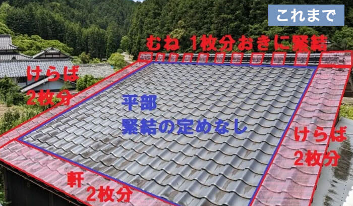 令和4年以前の緊結箇所