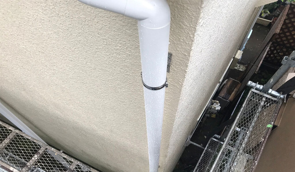 雨どい交換工事アフター
