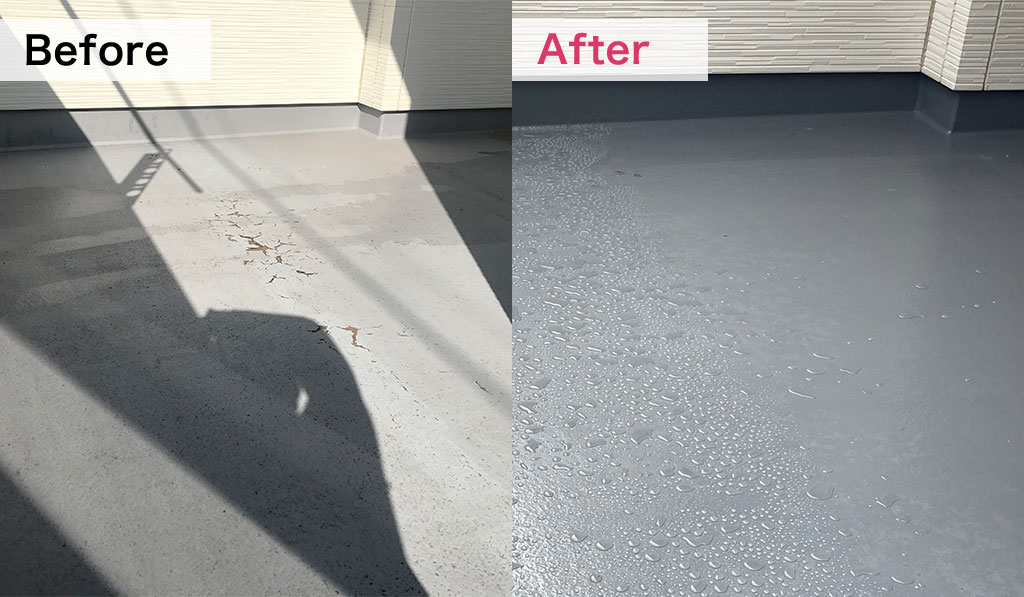 ベランダ防水工事