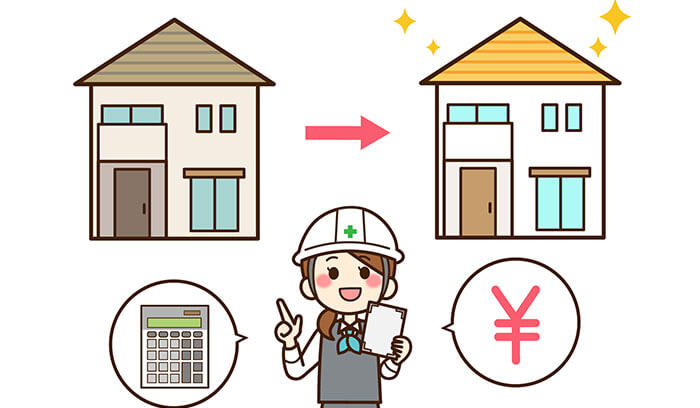 葺き替え工事の費用内訳