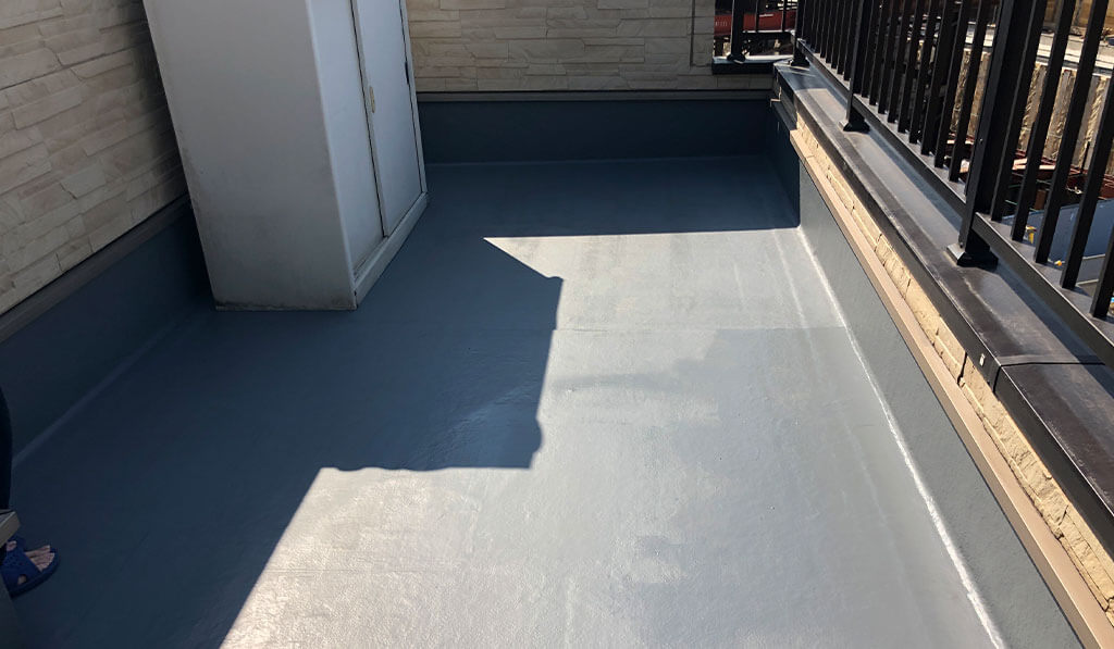 ベランダ防水工事（アフター）