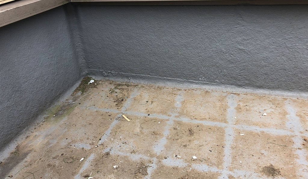 ベランダ防水工事（ビフォー）