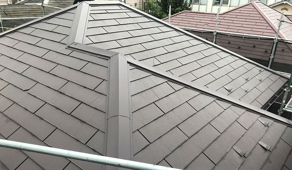 屋根カバー工事ビフォー