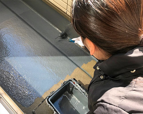 トップコート塗り替え工事