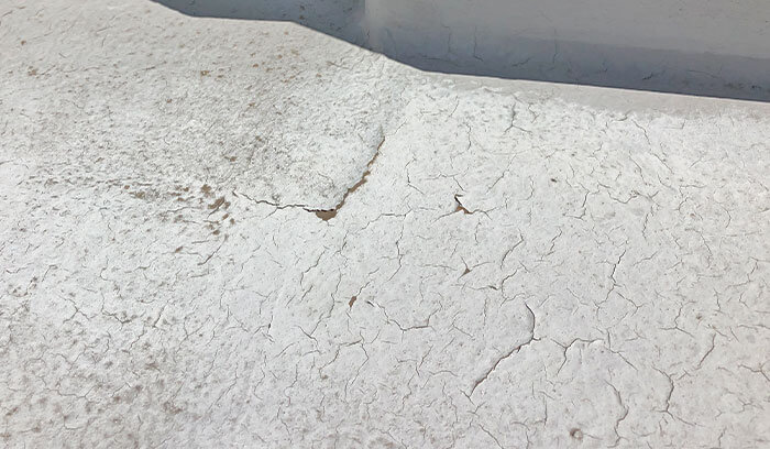 軽度の場合(表面のみの劣化)