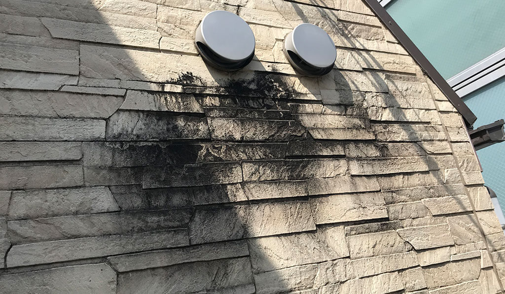 外壁洗浄ビフォー