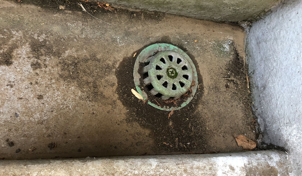 ベランダ防水工事ビフォー②