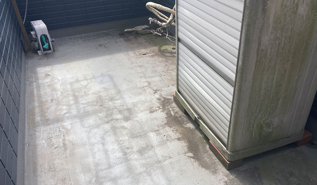 屋上防水工事ビフォー①