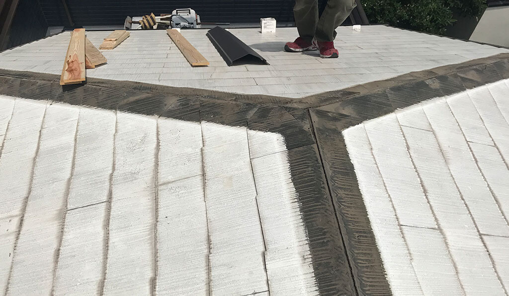 貫板を取り外す