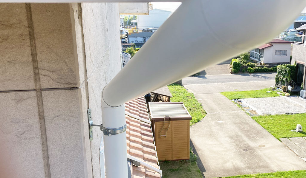雨どい交換工事アフター②