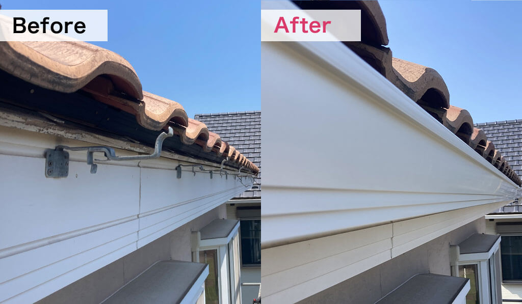 雨どい交換工事