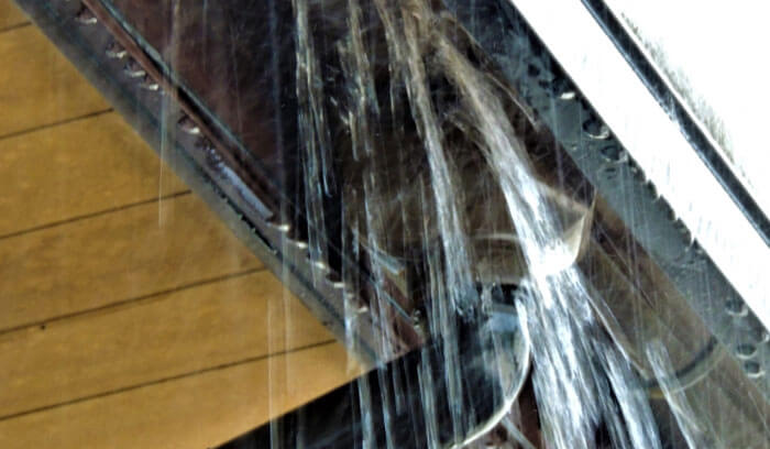 隣家や敷地外への水の流出トラブル