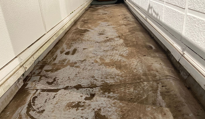 防水層の劣化