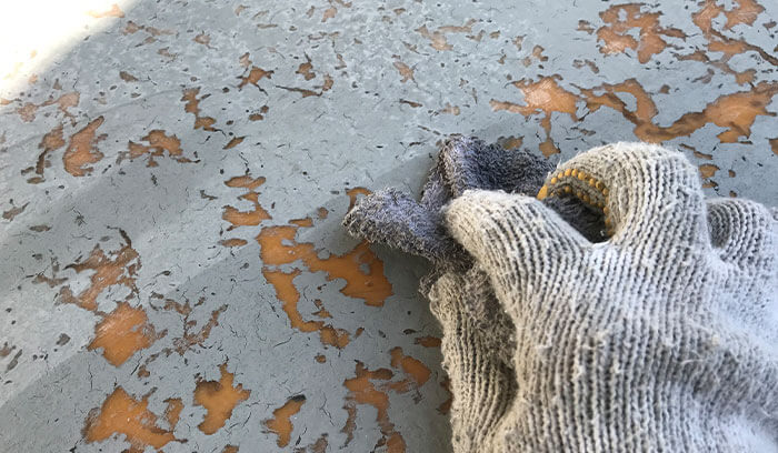 3｜アセトン拭き