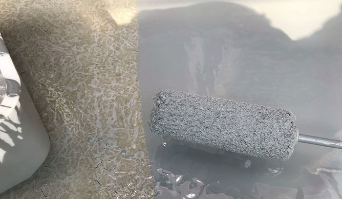 トップコート部分塗り直し