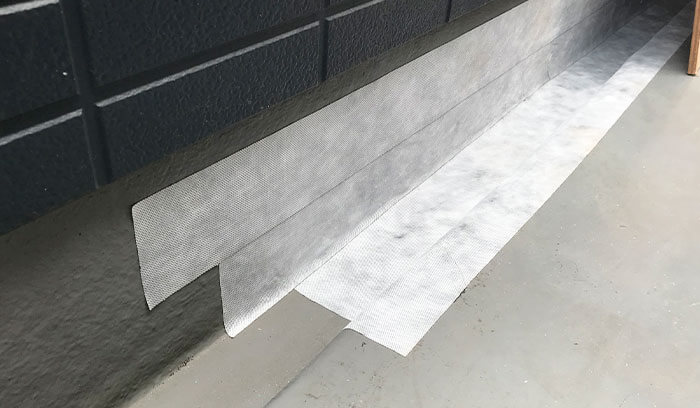 防水テープ補修