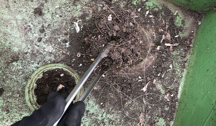 ドレン（排水溝）掃除は最大の防水対策