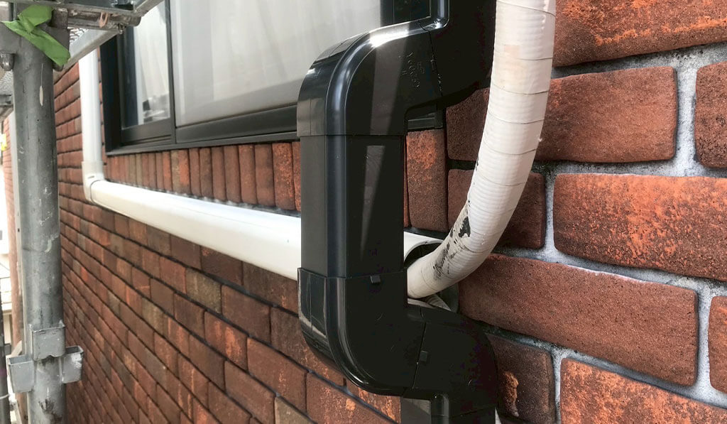 雨どい部分交換工事アフター②