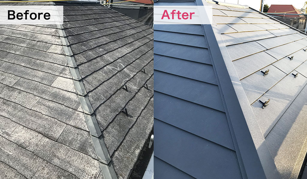 屋根カバー工事