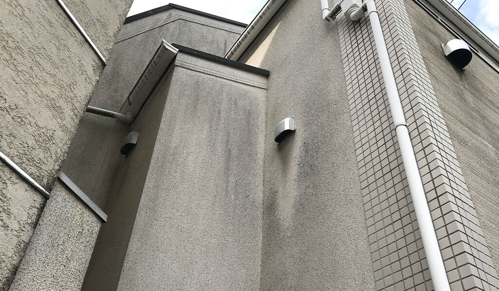 外壁洗浄ビフォー①