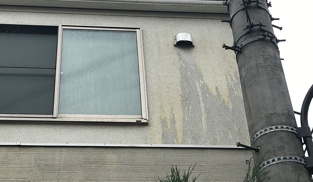 外壁洗浄ビフォー②