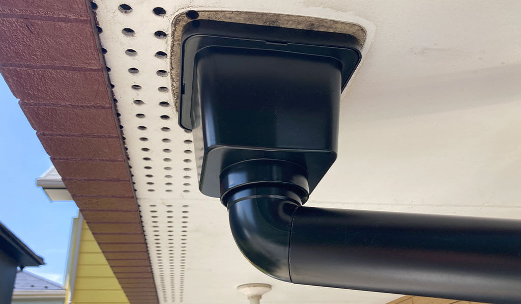 雨どい部分交換工事アフター①