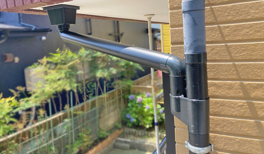 部分交換をして工事完了