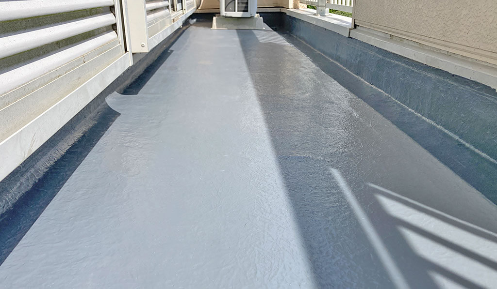 ベランダ防水工事アフター①