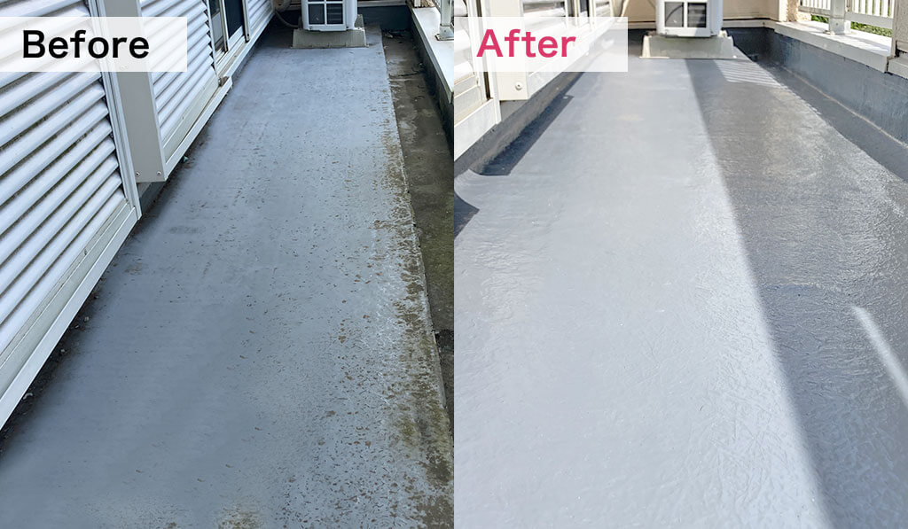 ベランダ防水工事