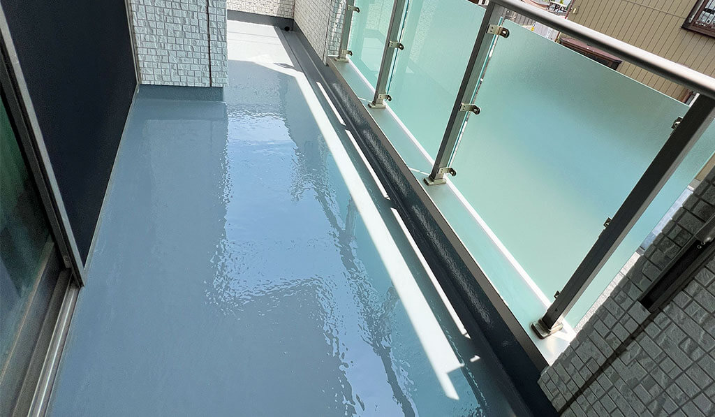 ベランダ防水工事アフター②