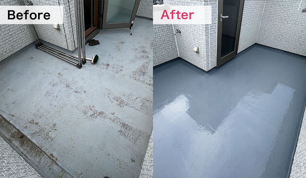 ベランダ防水工事