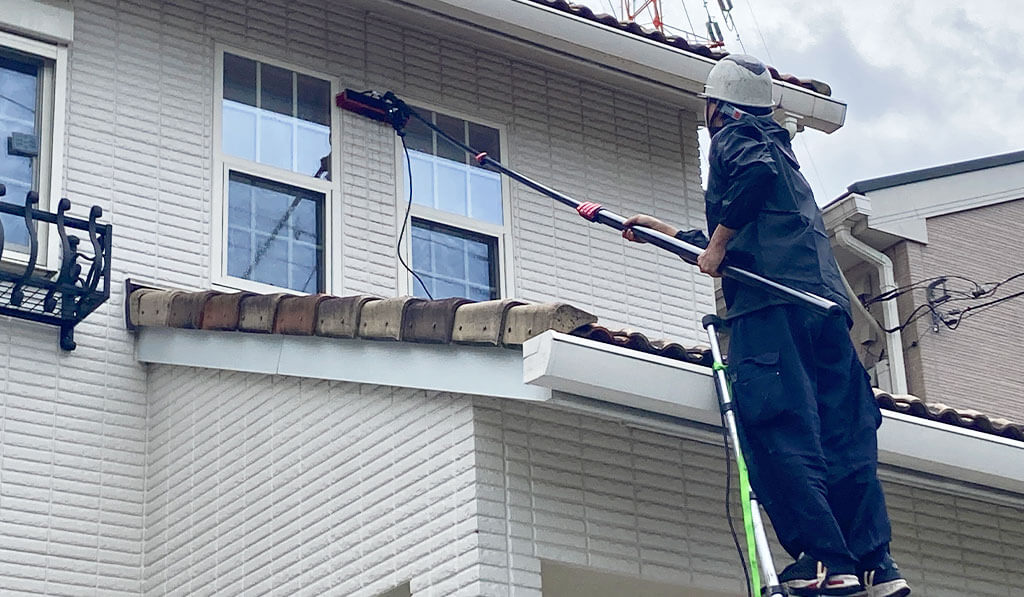 施工中の様子②