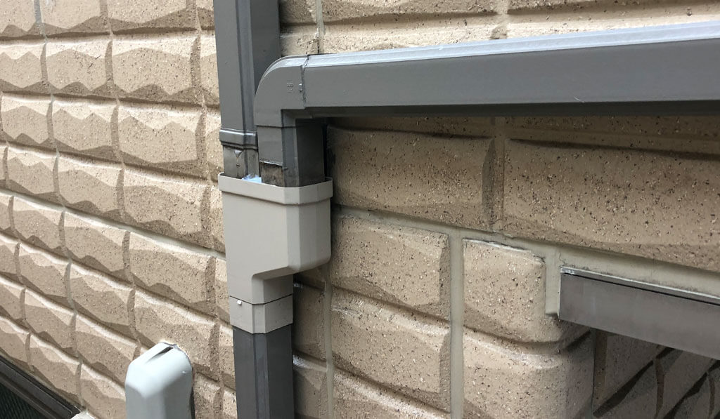 雨どい部分交換工事アフター