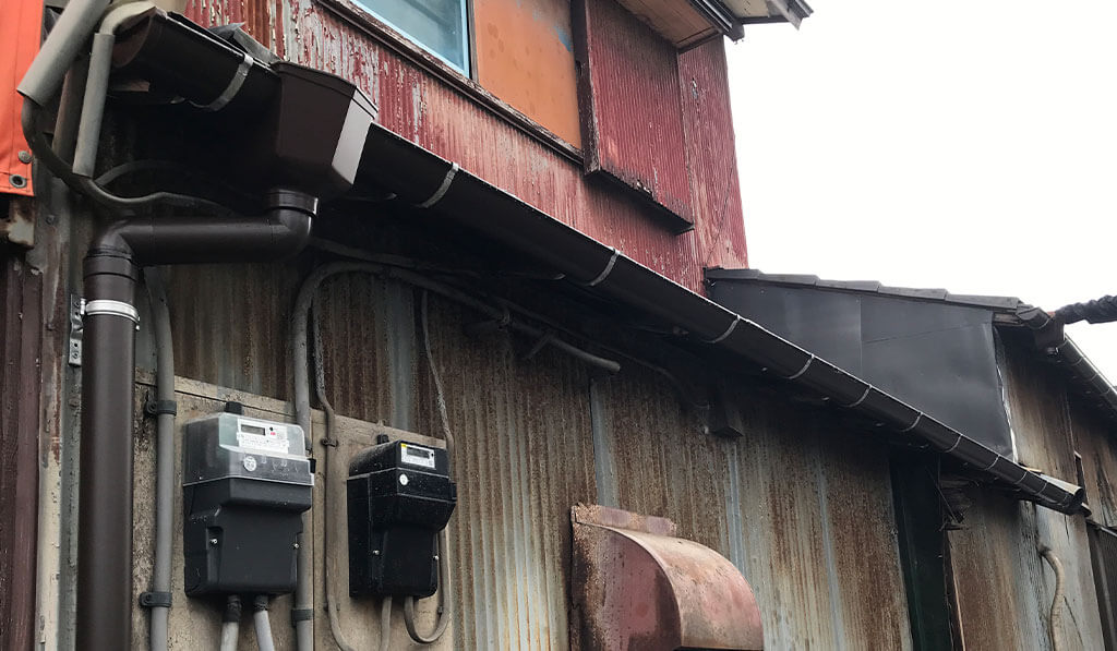 雨どい交換工事アフター①