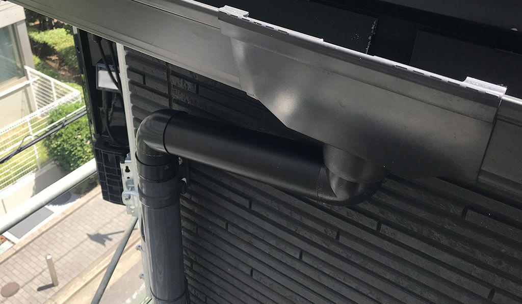 雨どい交換工事アフター①