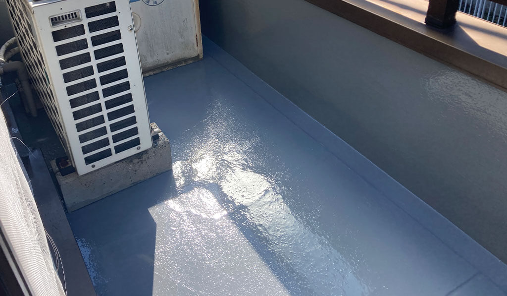 ベランダ防水工事アフター①