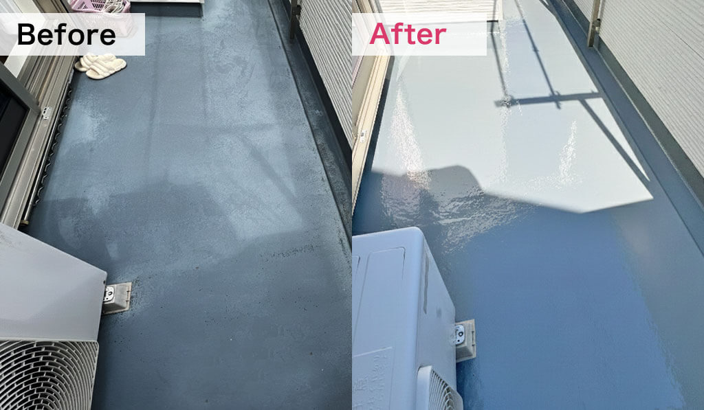 ベランダ防水工事