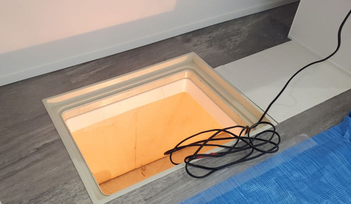 床下点検口がない場合