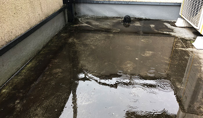 勾配不良の可能性