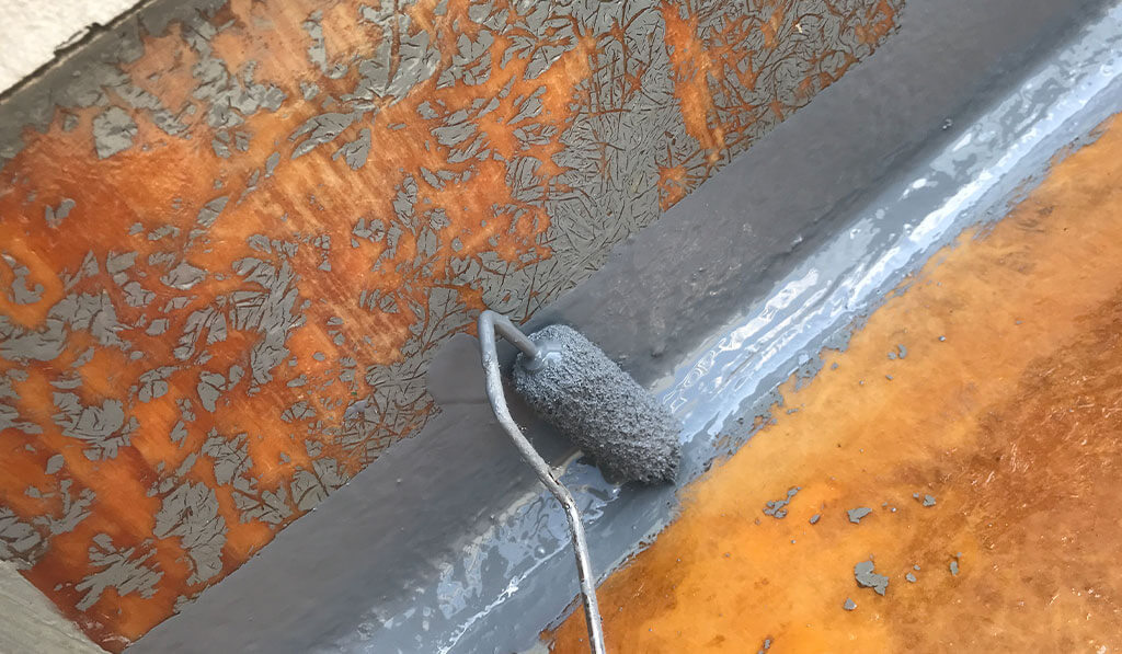 トップコートを塗布