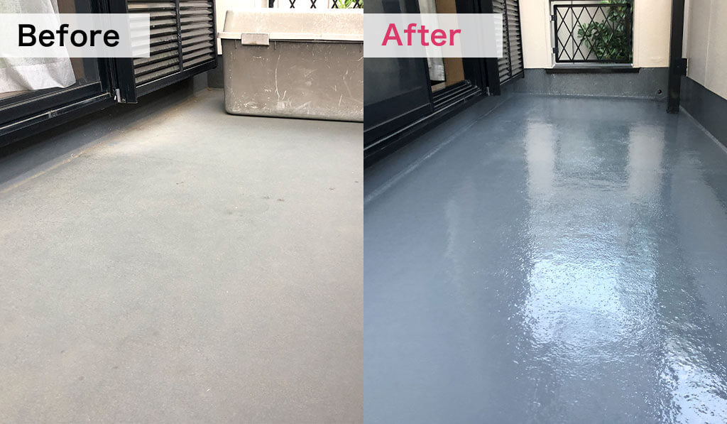 ベランダ防水工事