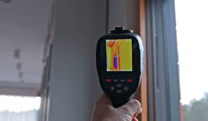 赤外線サーモグラフィー調査