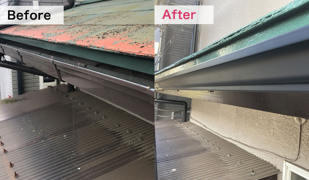 雨どい全交換工事