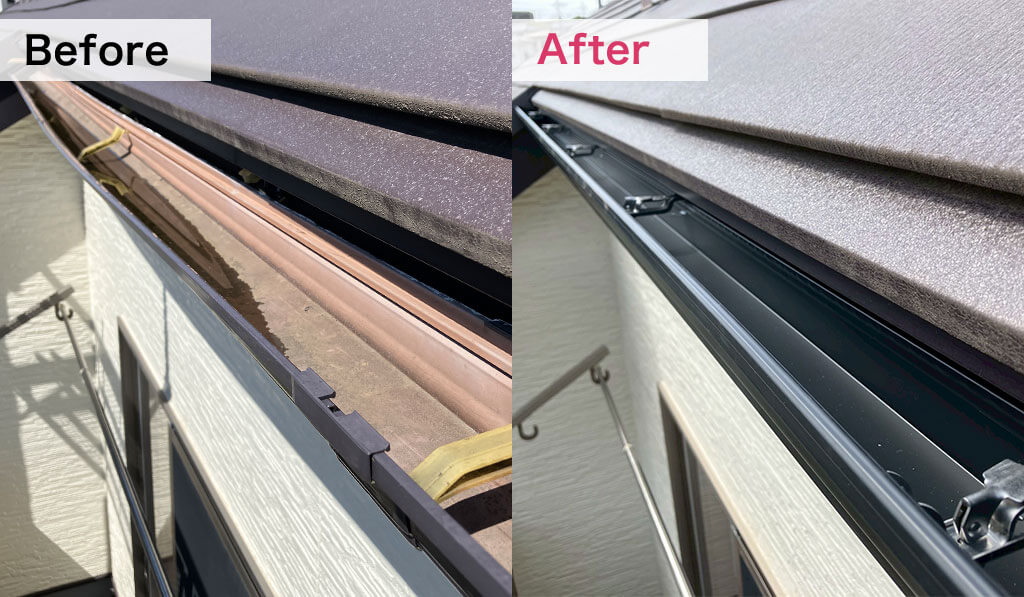 雨どい交換工事