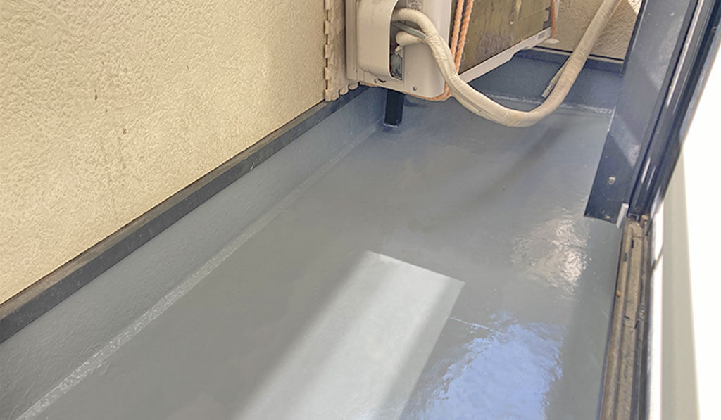 ベランダ防水工事のアフター写真①